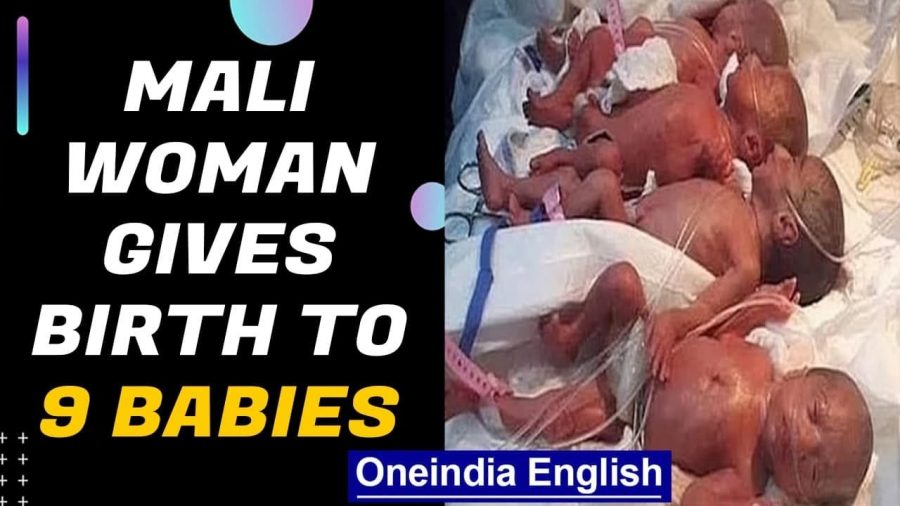 Women Gives Birth to 9 Babies!!